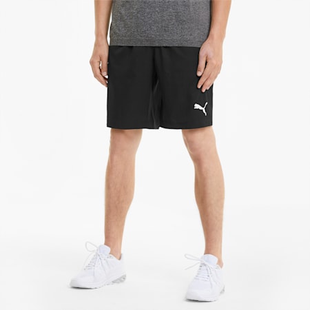 Active Woven 9" Men's Shorts, Puma Black, small-SEA