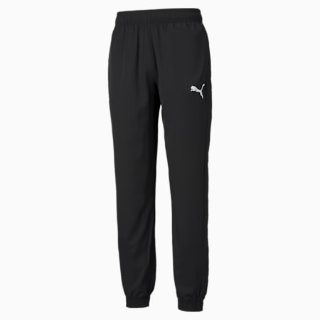 Męskie spodnie Active z tkaniny, Puma Black, small