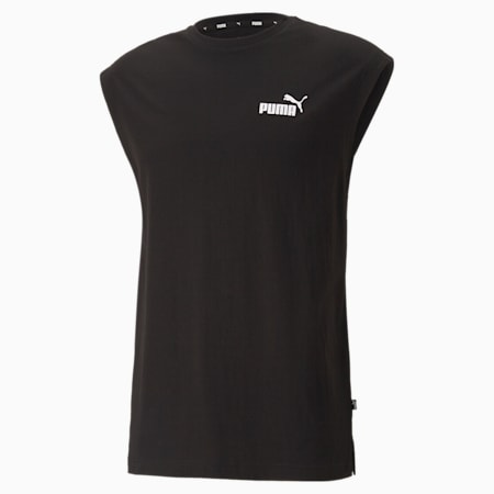 T-shirt sans manches Essentials Homme, Puma Black, small