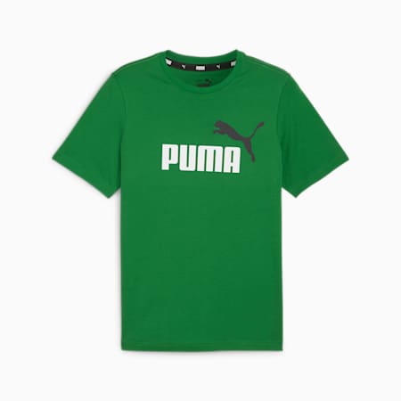 T-shirt bicolore à logo Essentials+ Homme, Archive Green, small