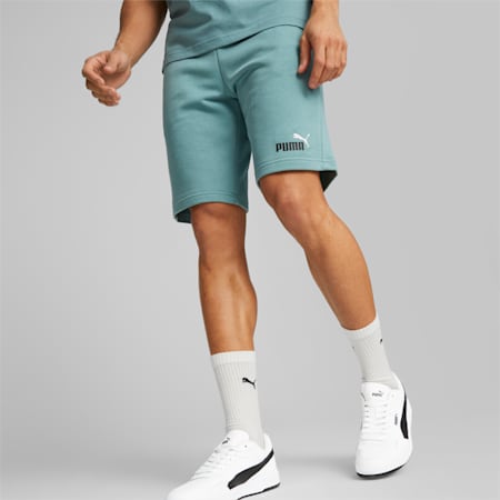 Essentials+ Two-Tone Shorts Men, Adriatic, small