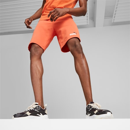 Essentials+ Two-Tone Men's Shorts, Chili Powder, small-DFA