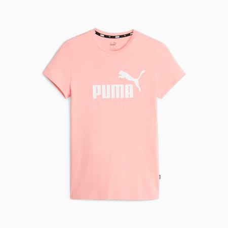 T-shirt Essentials Logo Femme, Peach Smoothie, small