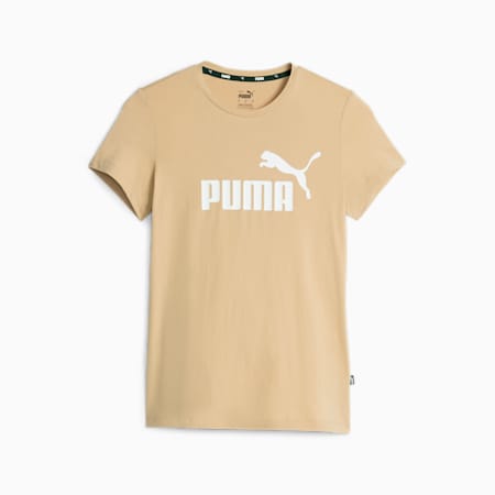 Essentials Logo Women's Tee, Sand Dune, small