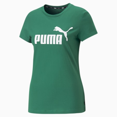 T-shirt con logo Essentials donna, Vine, small