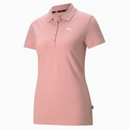 Essentials Women's Polo Shirt, Bridal Rose-CAT, small