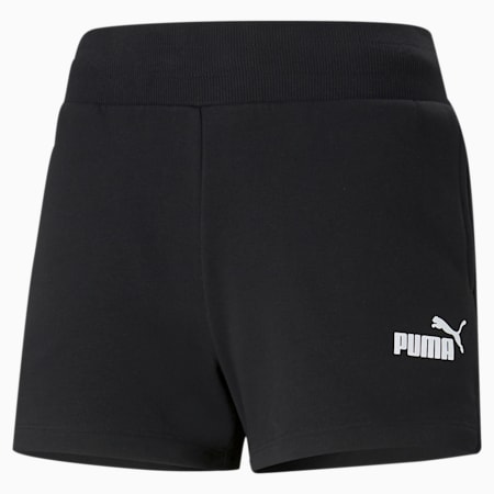 Essentials Women's Sweat Shorts, Puma Black, small