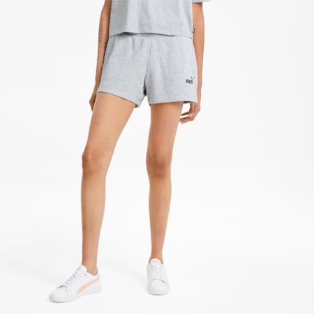 Essentials Women's Sweat Shorts, Light Gray Heather, small