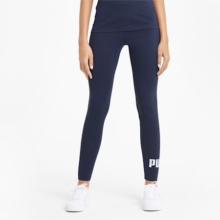 Leggings con logo Essentials donna, Peacoat, small