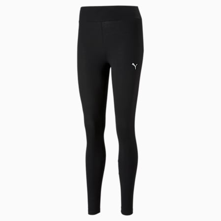 Essentials Leggings Women, Puma Black-CAT, small-THA