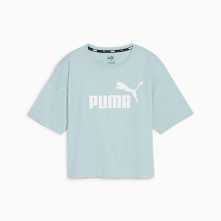  TBKOMH Camisetas Puma para mujer, camisetas de verano para mujer,  camiseta de manga larga con cuello en V y letras, Gris : Ropa, Zapatos y  Joyería