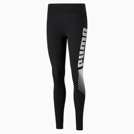 Legging Essentials Graphic femme, Puma Black, small-DFA