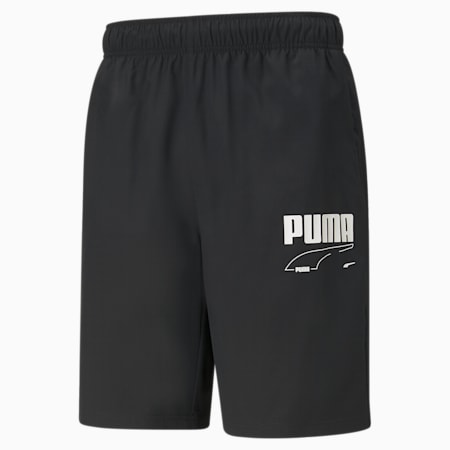 Rebel Woven Men's Shorts, Puma Black, small-SEA