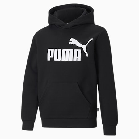 Hoodie à gros logo Essentials Enfant et Adolescent, Puma Black, small