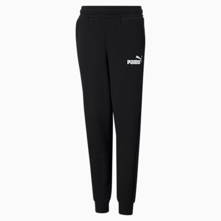 Essentials Logo Pants Youth, Puma Black, small-AUS