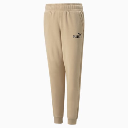Logo Boy's Knitted Pants, Light Sand, small-IND