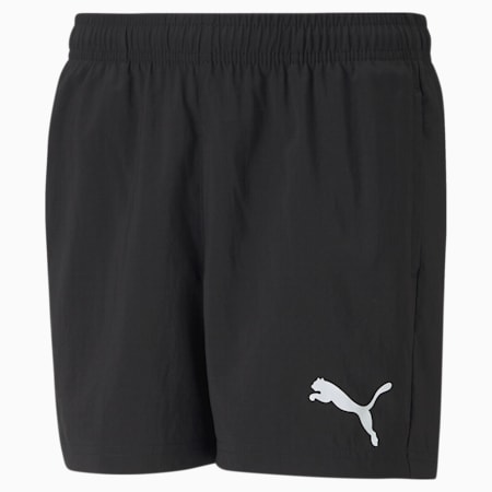 Active Woven Boys Shorts, Puma Black, small-AUS
