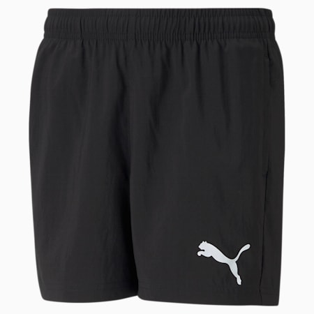 Active Woven Shorts Youth, Puma Black, small-PHL