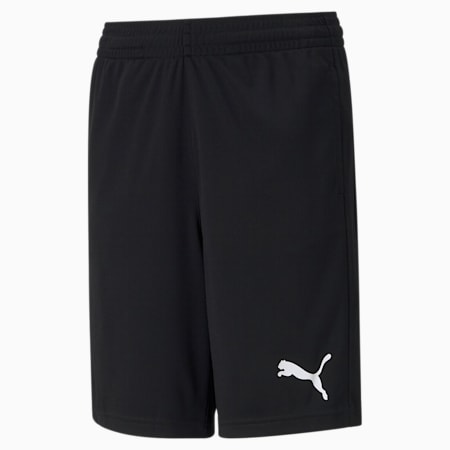 Active Interlock Youth Shorts, Puma Black, small-PHL