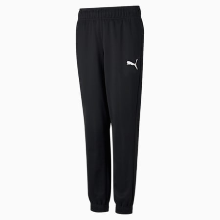 Active Tricot Sweatpants Youth, Puma Black, small-PHL