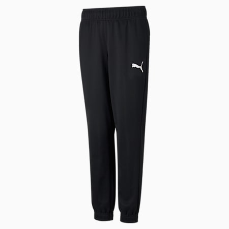 Active Tricot Youth Sweatpants, Puma Black, small