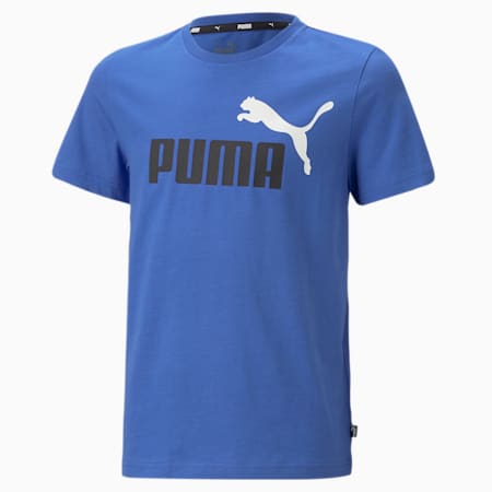 Essentials+ Two-Tone Logo Youth Tee, Royal Sapphire, small-SEA