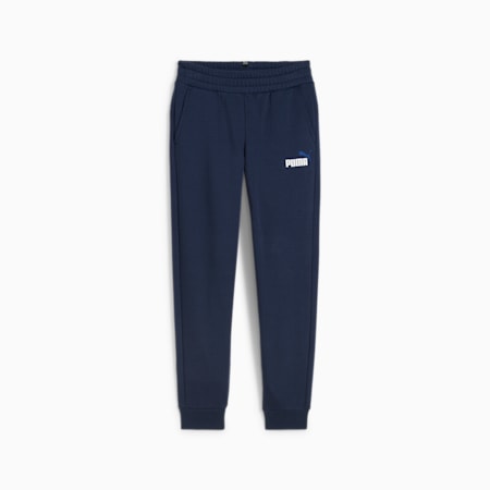 Essentials+ Two-Tone Logo Pants Youth, Club Navy, small-AUS