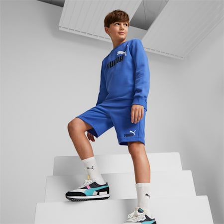 Essentials+ Two-Tone Youth Shorts, Royal Sapphire, small