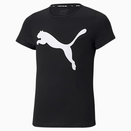 Active Youth Tee, Puma Black, small