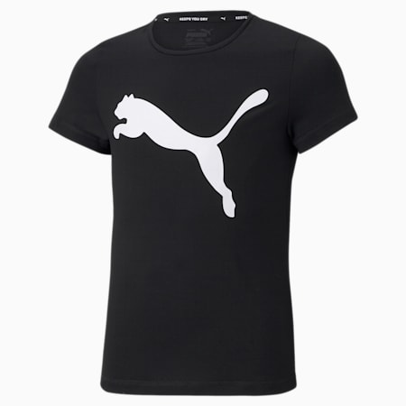 T-shirt Active Adolescent, Puma Black, small
