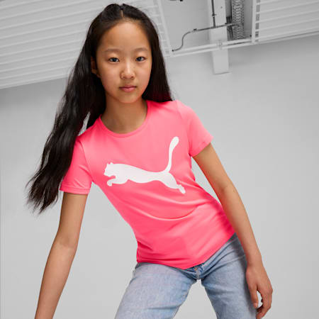 T-shirt Active Enfant et Adolescent, Sunset Glow, small