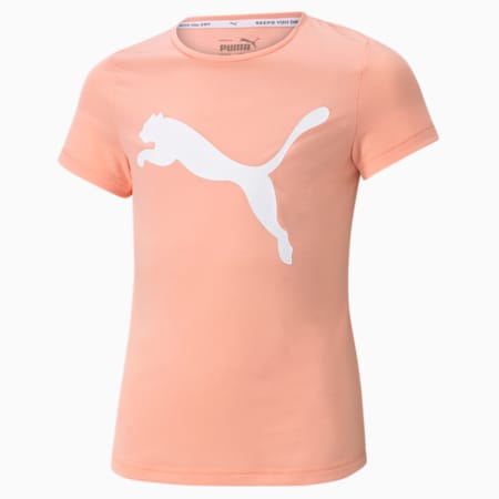 Active Youth Tee, Apricot Blush, small-SEA