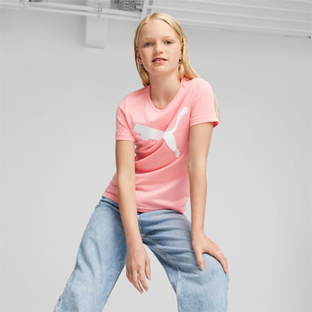 T-shirt Active Adolescent, Koral Ice, small