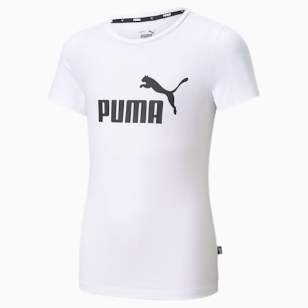 T-shirt Essentials Logo Enfant et Adolescent, Puma White, small-DFA