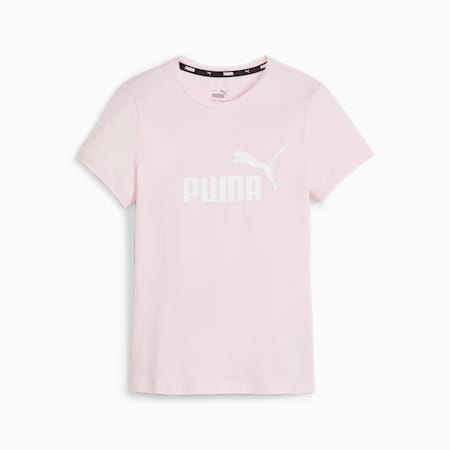 Essentials Logo Girls' Tee, Whisp Of Pink, small