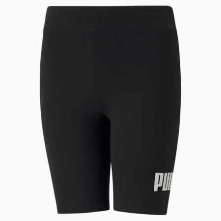 Essentials Short Youth Leggings, Puma Black, small-DFA