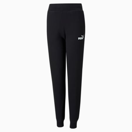 Essentials Youth Sweatpants, Puma Black, small