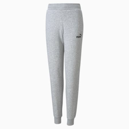 Essentials Sweatpants Youth, Light Gray Heather, small-AUS