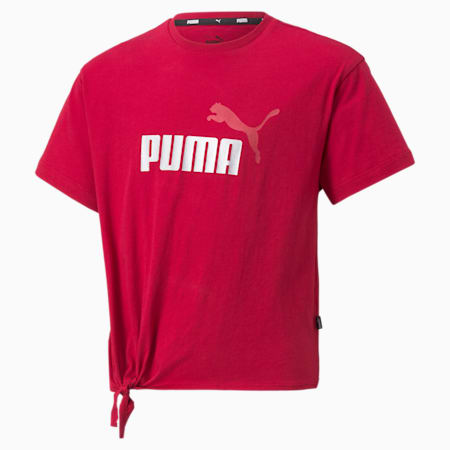 Essentials+ Logo Silhouette Youth Tee, Persian Red, small-SEA