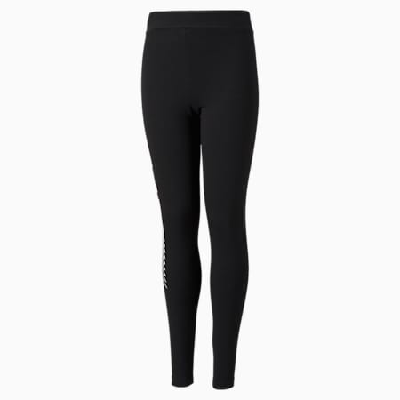 Leggings con grafica Essentials Youth, Puma Black, small