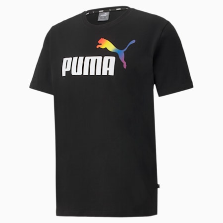 Pride Graphic Men's Tee, Puma Black, small-SEA