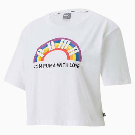 puma white t shirt