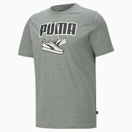 Sneaker Inspired Men's Tee, Medium Gray Heather, small-PHL