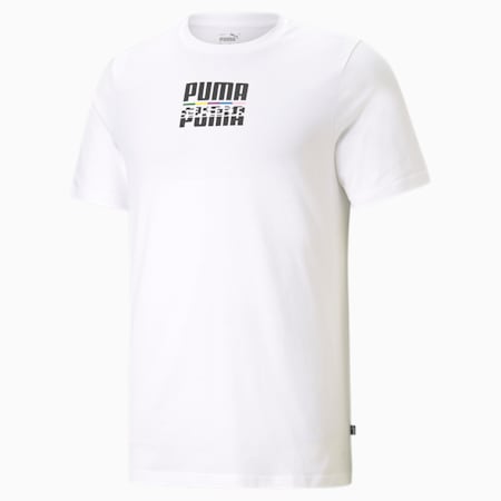 PUMA International Men's Tee, Puma White, small-AUS