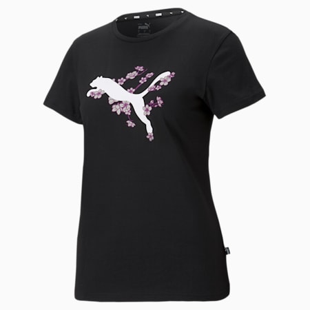 Sakura Women's Tee, Puma Black, small-SEA