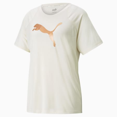 Evostripe Women's Tee, Ivory Glow, small-AUS