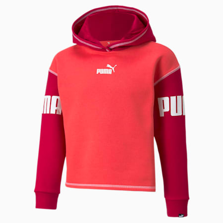 Power Youth Hoodie, Paradise Pink, small-AUS