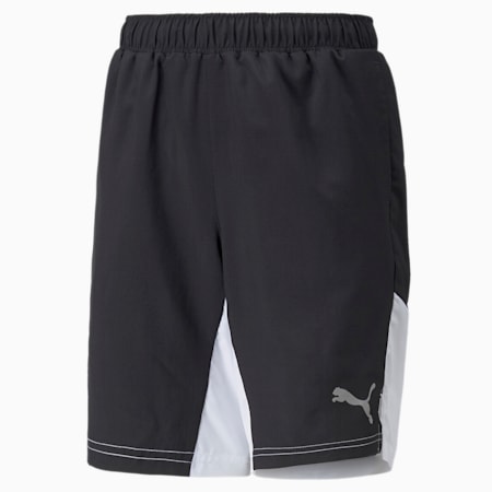 Active Sport Woven Youth Shorts, Puma Black, small-PHL