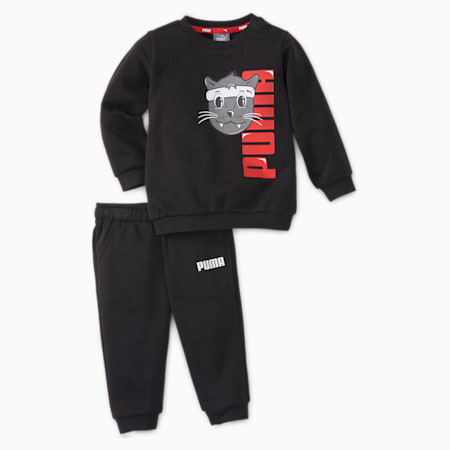 LIL PUMA Babies' Set, Puma Black, small-SEA