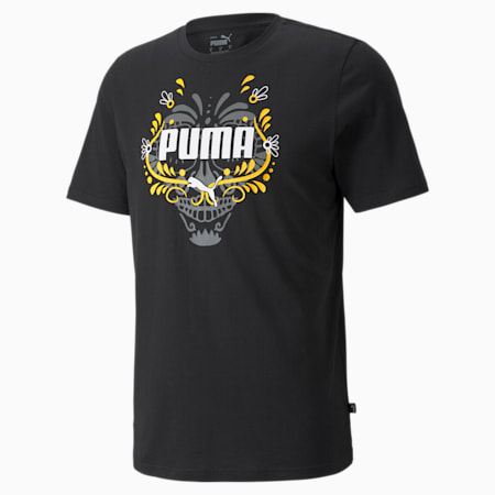 Graphic Men's Tee, Puma Black, small-SEA